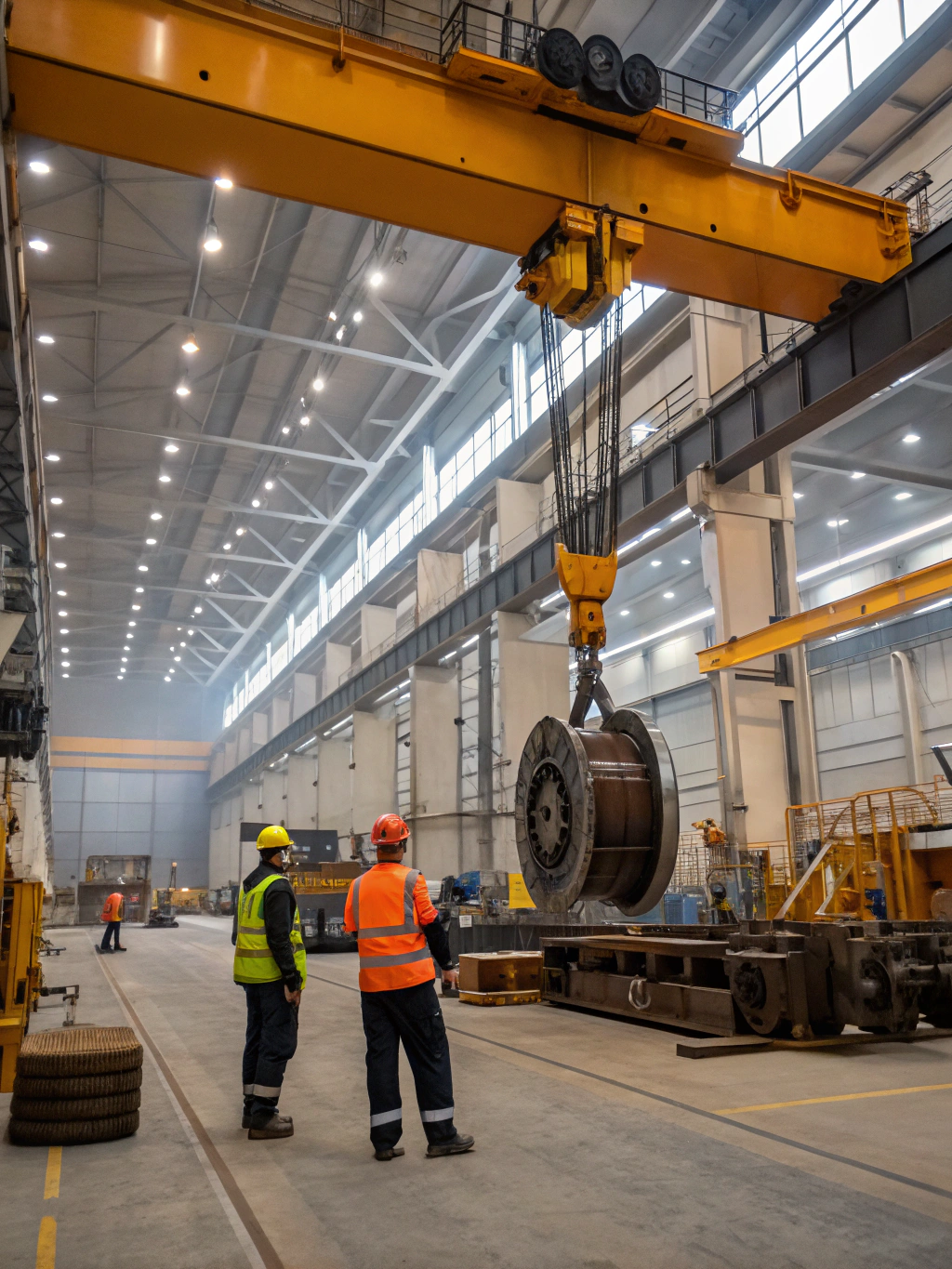 ABCO South heavy machinery and industrial crane operation on site